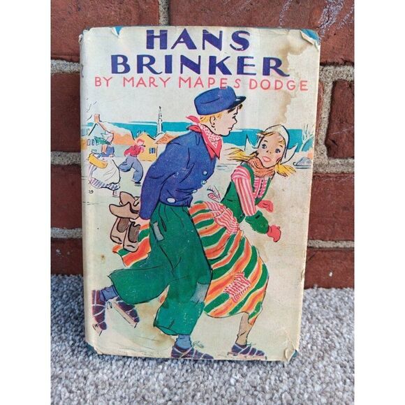 Hans Brinker or the Silver Skates (A Story of Life in Holland) With Dust Jacket - Picture 1 of 13